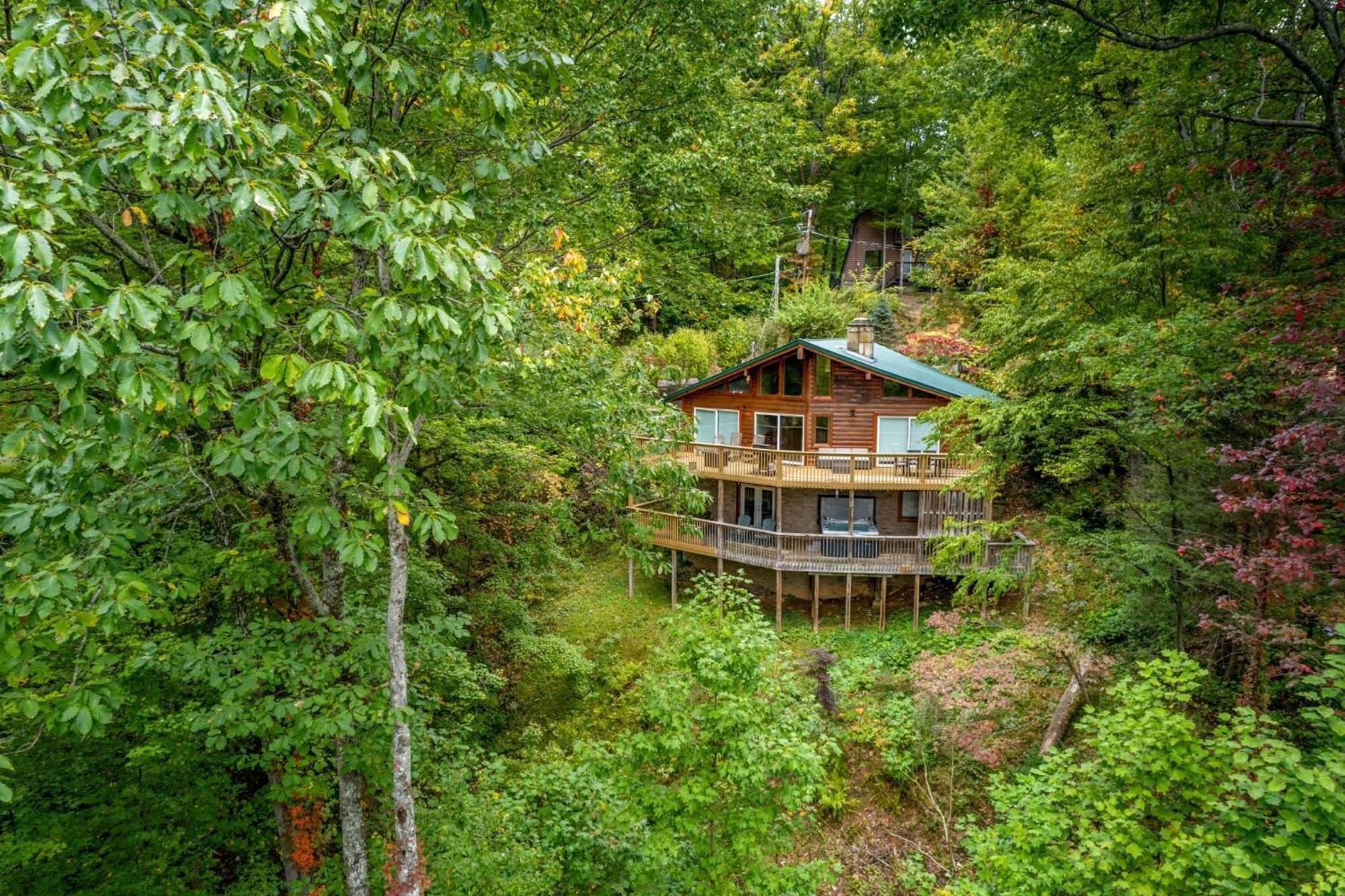 Grand Ole Chalet - Mt Viewsfireplacefirepitarcade Gatlinburg Ngoại thất bức ảnh