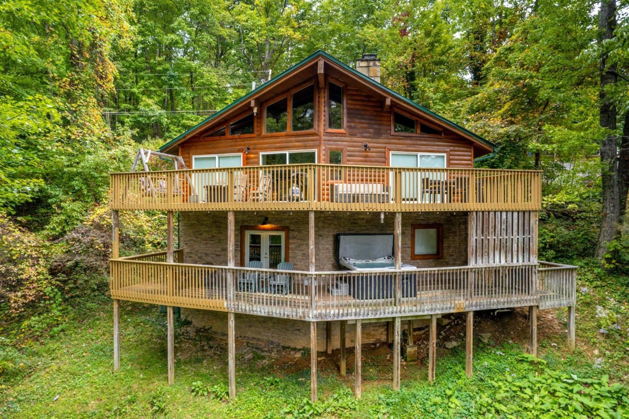 Grand Ole Chalet - Mt Viewsfireplacefirepitarcade Gatlinburg Ngoại thất bức ảnh