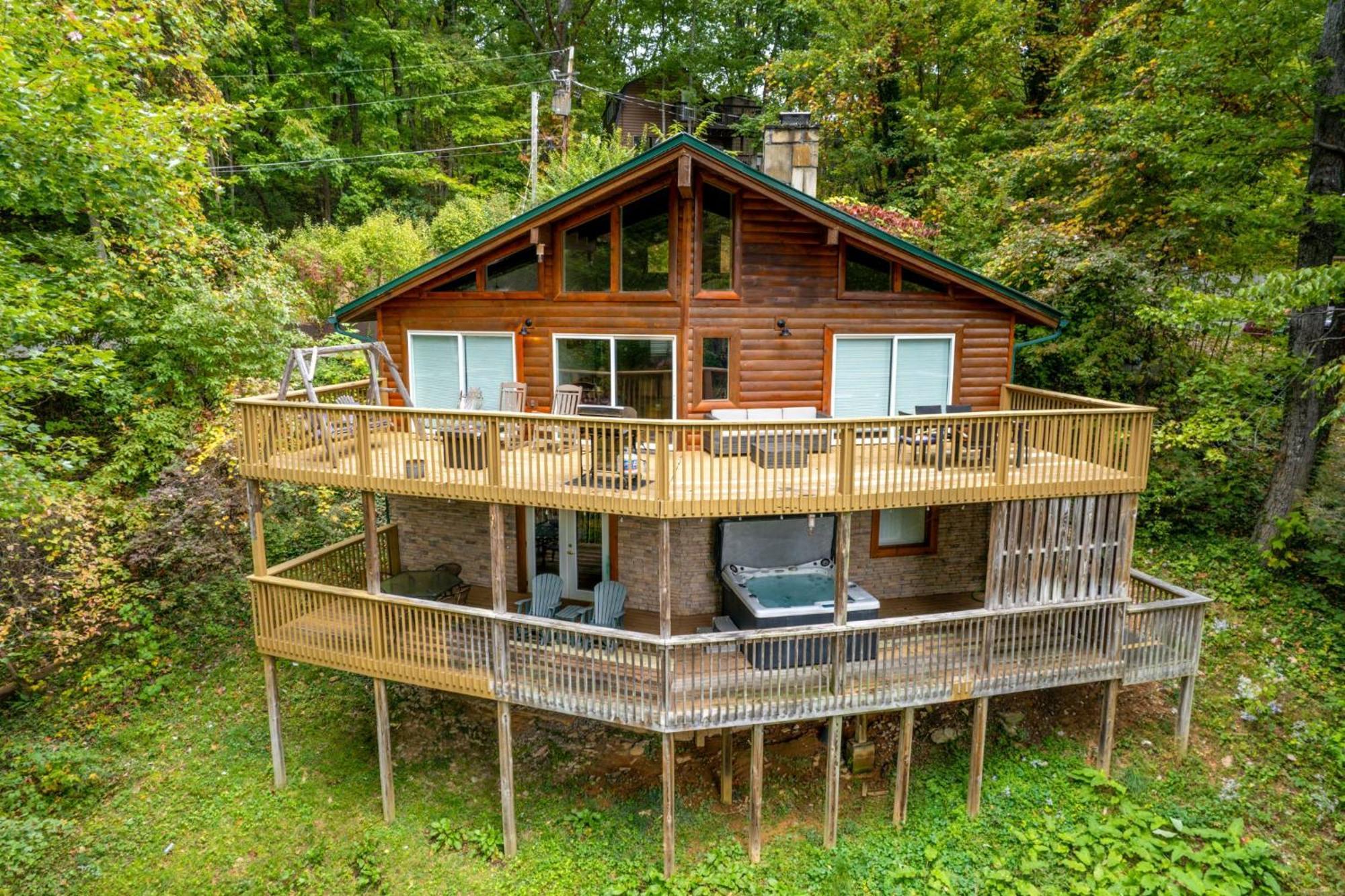 Grand Ole Chalet - Mt Viewsfireplacefirepitarcade Gatlinburg Ngoại thất bức ảnh